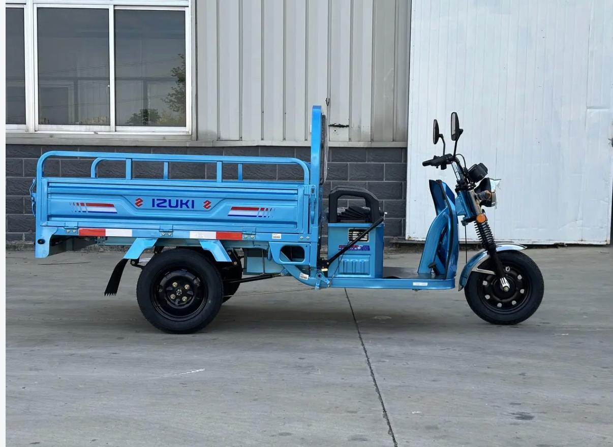 🛺 TRICICLO IZUKI HÍBRIDO DE CARGA 🛺 🔥 POTENCIA Y TRABAJO PESADO PARA CUBA 🇨🇺