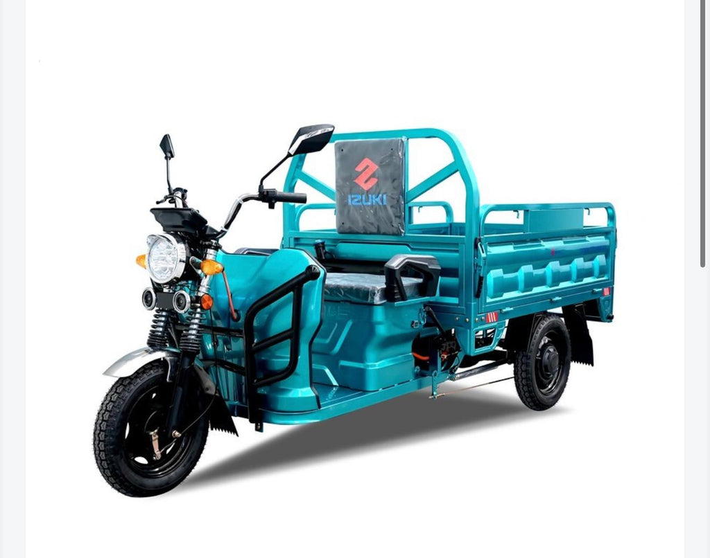 🛺 TRICICLO IZUKI HÍBRIDO DE CARGA 🛺 🔥 POTENCIA Y TRABAJO PESADO PARA CUBA 🇨🇺